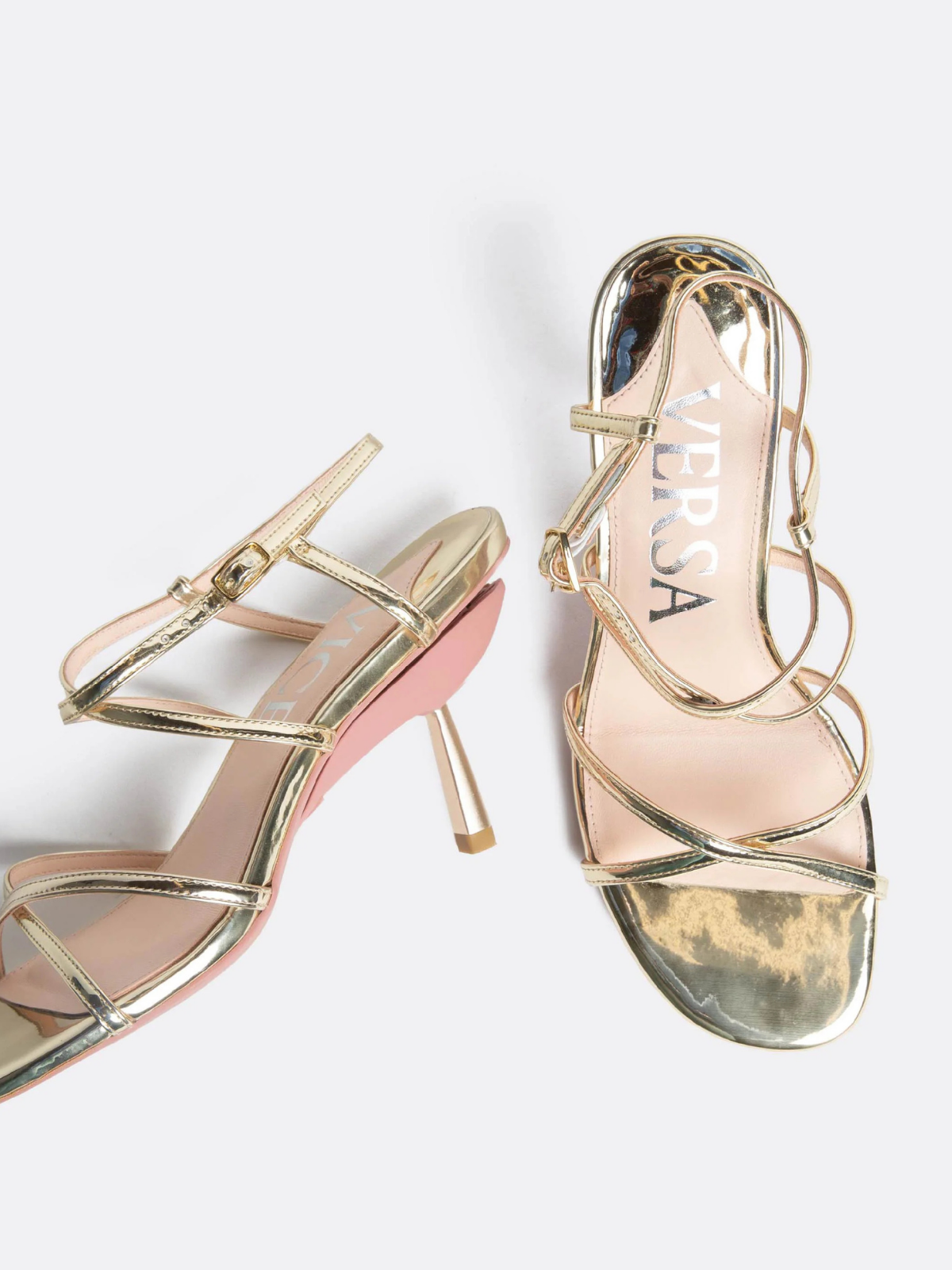 LUXE STRAPPY IN GOLD